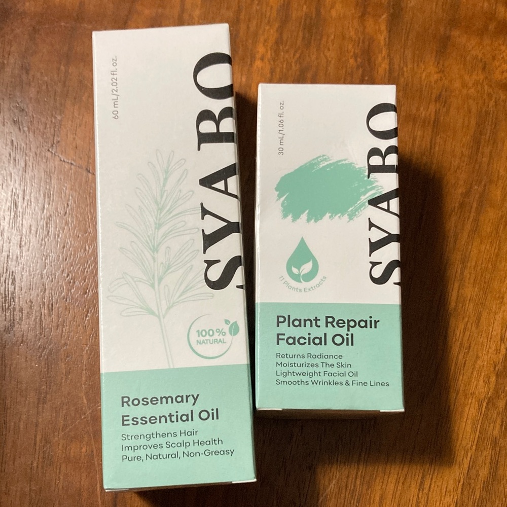 Rosemary Essential Oil and Plant Repair Facial Oil